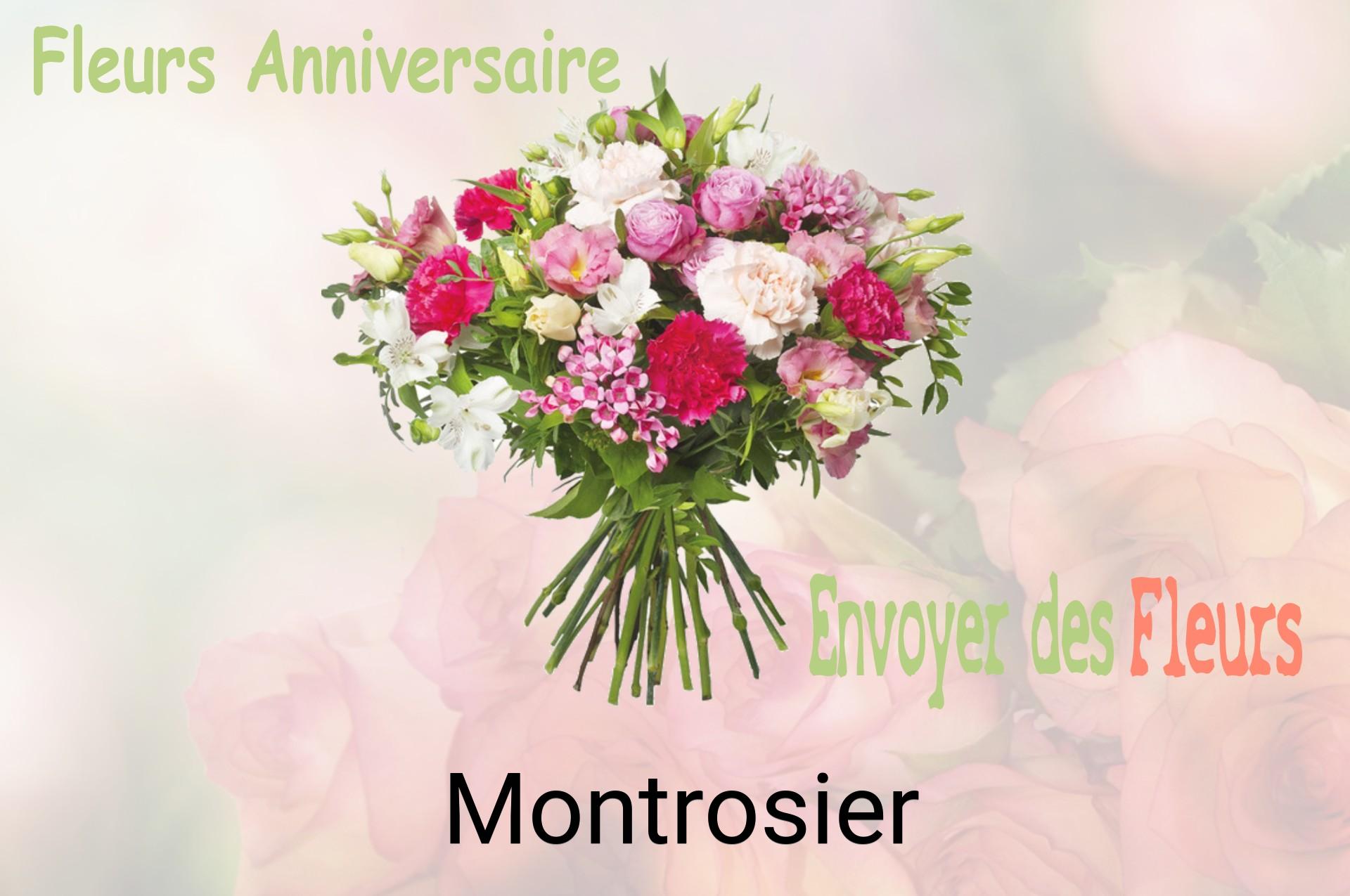 Bouquet de fleurs d’anniversaire livré à Montrosier