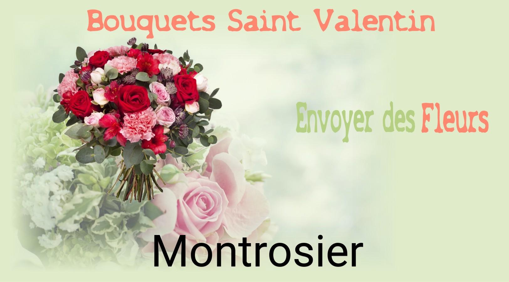Roses de Saint-Valentin livrées à Montrosier